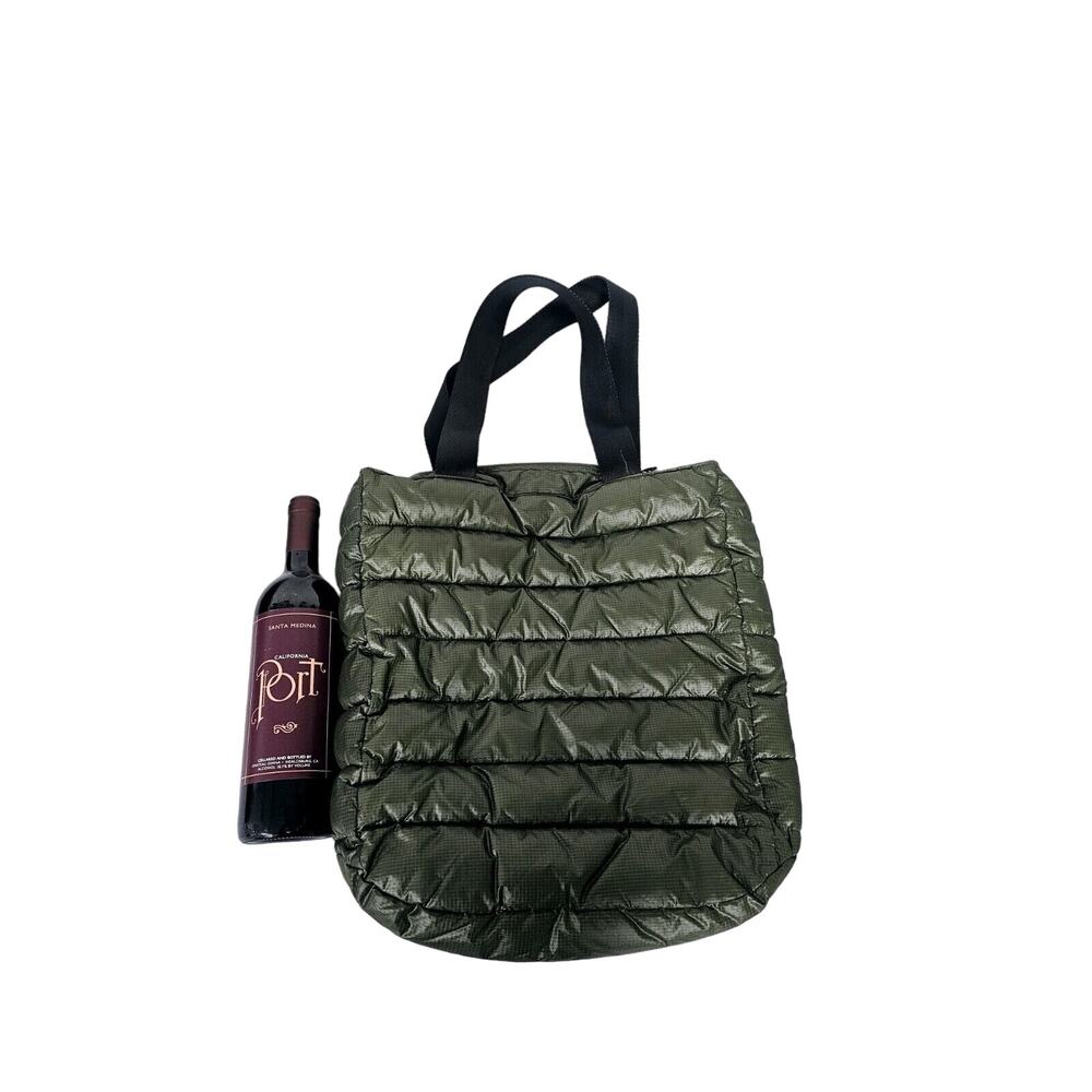 Columbia Unisex Uptown Voyager Quilted Puffer Tote Shoulder Bag Green